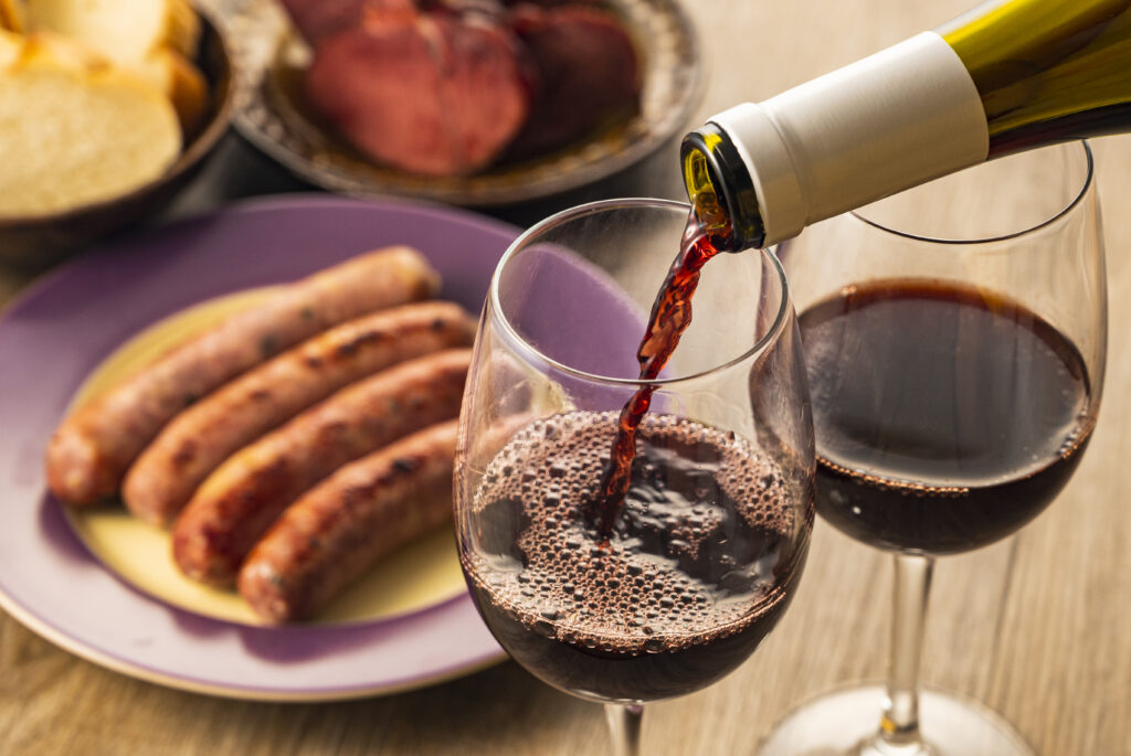 ワインと料理